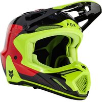 FOX V3 Revise Off Road Helmet Red/Yellow Product thumb image 2