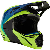 FOX V1 Streak Off Road Helmet Black/Yellow Product thumb image 2