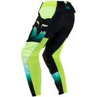 FOX Youth Girls 180 Flora Off Road Pants Black/Yellow Product thumb image 2