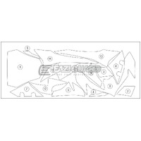 Eazi-Guard Paint Protection Film for Kawasaki Z900 2020  gloss Product thumb image 2