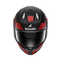 Shark Skwal i3 Rhad MAT BLK CHR Red Product thumb image 2