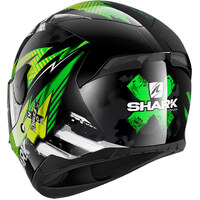 Shark D-SKWAL 2 Penxa Helmet Black/Yellow Product thumb image 2