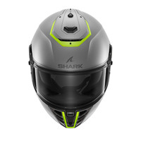 Shark Spartan RS Blank Helmet Silver/Yellow Product thumb image 2