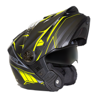 RXT Safari Adventure Helmet Matt Fluro Yellow Product thumb image 2