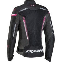 Ixon Striker AIR WP Lady Jacket Black/Anthracite/Fushia Product thumb image 2