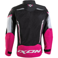 Ixon Striker AIR KID Lady Jacket Black/White/Fushia Product thumb image 2