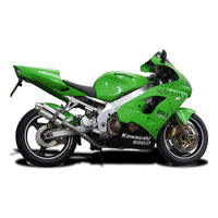 Kawasaki ZX-9R ZX9R Ninja 2002-2003 225MM Oval Stainless Exhaust System Product thumb image 2