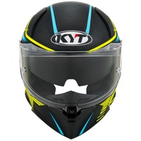 KYT R2R Concept Helmet Matt Black/Yellow Product thumb image 2