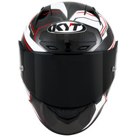 KYT NZ Race Competition Helmet White Carbon Product thumb image 2