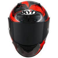 KYT NZ Race Competition Helmet Red Carbon Product thumb image 2