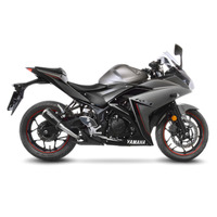 Leovince LV SLIP-ON | LV-10 | Stainless Black | YZF-R25 / R3 / MT-25 / MT-03 14>21 Product thumb image 2