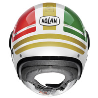 Nolan N21 Visor Open Face Flybridge Helmet White/Red/Green/Gold Product thumb image 2