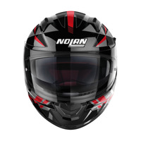 Nolan N60-6 Full Face Wiring Helmet Black/Red/Silver Product thumb image 2