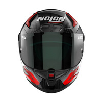 Nolan X-804 RS Full Face Hot Lap Helmet Carbon/Red Product thumb image 2