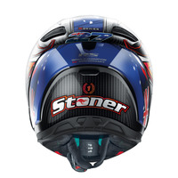 Nolan X-804 RS Full Face Stoner Helmet Carbon/Blue/White/Red Product thumb image 2