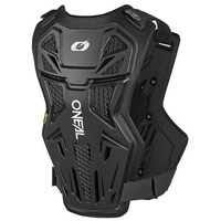 Oneal Split Chest Protector Lite BLK Adult (SM/MD) Product thumb image 2