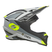 Oneal 25 1SRS Youth Helmet Stream V.24 - Matte BLK/N-YEL Product thumb image 2