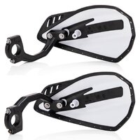 Cycra Handguards Cyclone Universal Black White Product thumb image 2