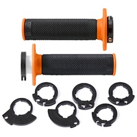 Domino Grips MX D200 D Lock ON Black Orange Product thumb image 2