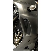 R&G Radiator Guard SUZ GSX1250FA (COLOUR:BLACK) Product thumb image 2