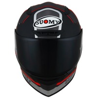 Suomy TRACK-1 E06 Ninety Seven | GUNMETAL-RED Product thumb image 2