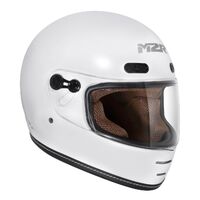 M2R Bolster F-9 Helmet - White Product thumb image 3