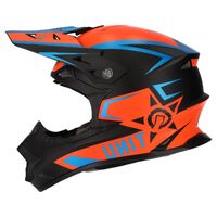 M2R Exo Helmet - Unit Protech PC-8F - Matte Orange/Blue Product thumb image 3