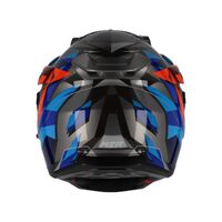 M2R Hybrid Helmet - Poly PC-1 - Black/Blue/Red Product thumb image 3