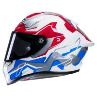 HJC RPHA 1 Helmet - Nomaro MC-21 - White/Red Product thumb image 3