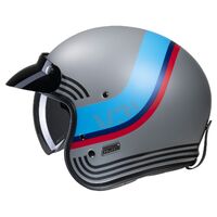 HJC V31 Helmet - Byron MC-21SF - Grey/Blue Product thumb image 3