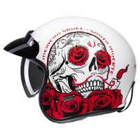 HJC V31 Helmet - Desto MC-1 - White/Red Product thumb image 3