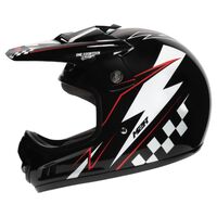 M2R MX2 Junior Helmet - Lightning PC-1 - Red/White/Black Product thumb image 3