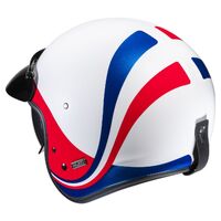 HJC V31 Helmet - Emgo MC-21 - White/Blue/Red Product thumb image 3