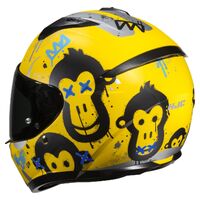 HJC C10 Helmet - Geti MC-3SF - Yellow/Black Product thumb image 3