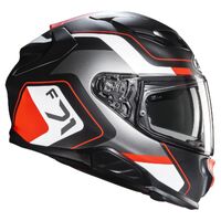 HJC F71 Helmet - Arcan MC-1SF - Black/Red Product thumb image 3