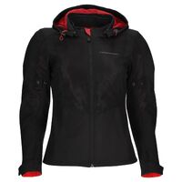 Dririder Blvd Womens Hoody Jacket AIR Black Product thumb image 3