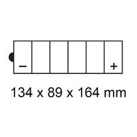 Roadstar Battery Flood Cell Heavy Duty 12Volt 14Ah CB14L-A2 or HB14L-A2 Product thumb image 3