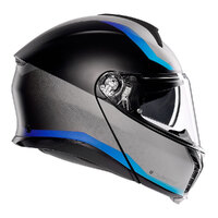 AGV Helmet Tourmodular - Stray Matt Black/Grey/Blue Product thumb image 3