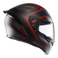 AGV Helmet K1 S - Sling Matt Black/Red Product thumb image 3