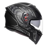 AGV K5 S Tornado Matt Black/Silver Product thumb image 3