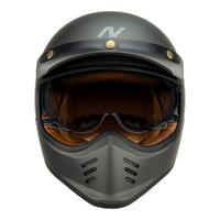 Nitro Helmet MX502 Retro MX Satin Bronze Black Product thumb image 3