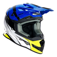 Nitro MX700 Recoil Off Road Helmet Black/Blue/White/Fluro Product thumb image 3