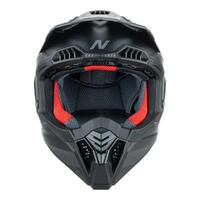 Nitro Helmet MX710 Satin Black Product thumb image 3