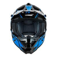 Nitro Helmet MX710 Youth Shard II Blue/Black Product thumb image 3