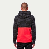 Alpinestars Camo Block Hoodie Charcoal Heather/Warm Red Product thumb image 3