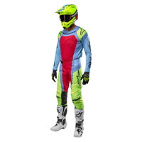 Alpinestars 2024 Techstar Ocuri Pants Light Blue/Fluro Yellow/Red Berry Product thumb image 3