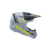 Alpinestars SM3 Youth Radium Helmet ECE06 | Grey Black FLURO-YELLOW Matt Product thumb image 3