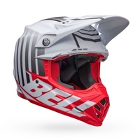 Bell MOTO-9S Flex Sprint Helmet M/G White/Red Product thumb image 3