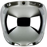 Biltwell Gringo Bubble Shield | Chrome Mirror /OS Product thumb image 3