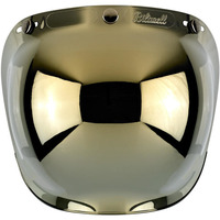 Biltwell Gringo Bubble Shield | Gold Mirror /OS Product thumb image 3